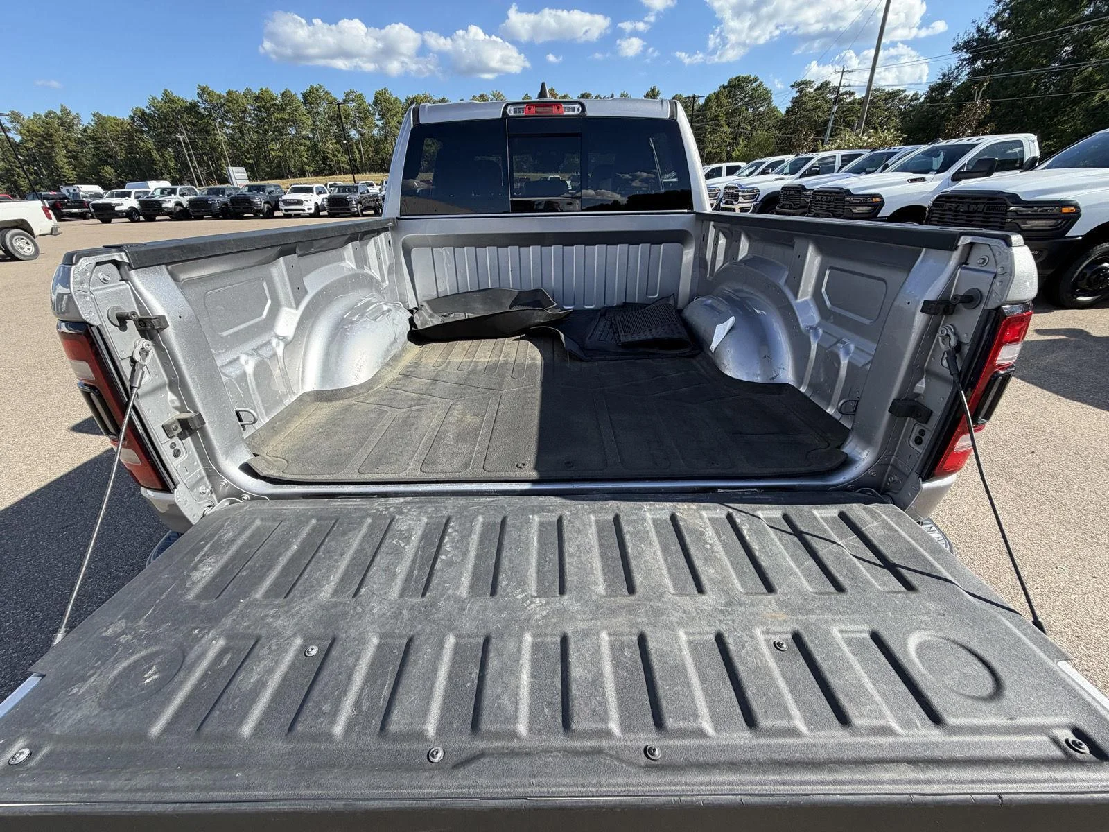 Used 2021 Billet Silver Metallic Clearcoat Ram Rebel image 19