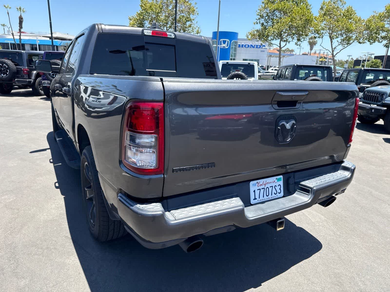 Used 2020 Granite Crystal Metallic Clearcoat Ram Big Horn image 20