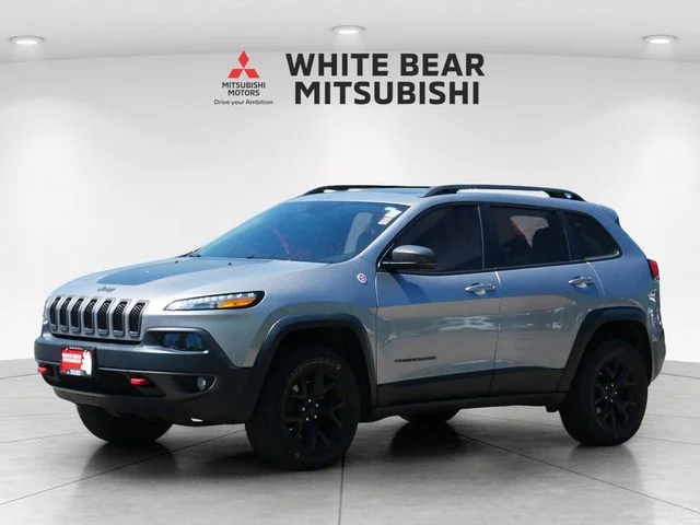 Used 2017 Jeep Cherokee Trailhawk with VIN 1C4PJMBB7HD239924 for sale in White Bear Lake, Minnesota