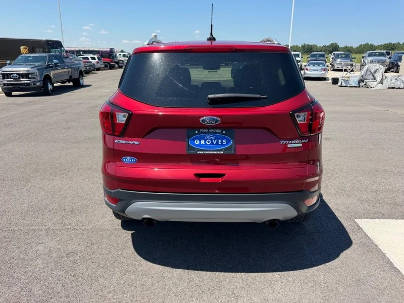 Used 2019 Ruby Red Metallic Tinted Clearcoat Ford Titanium image 6