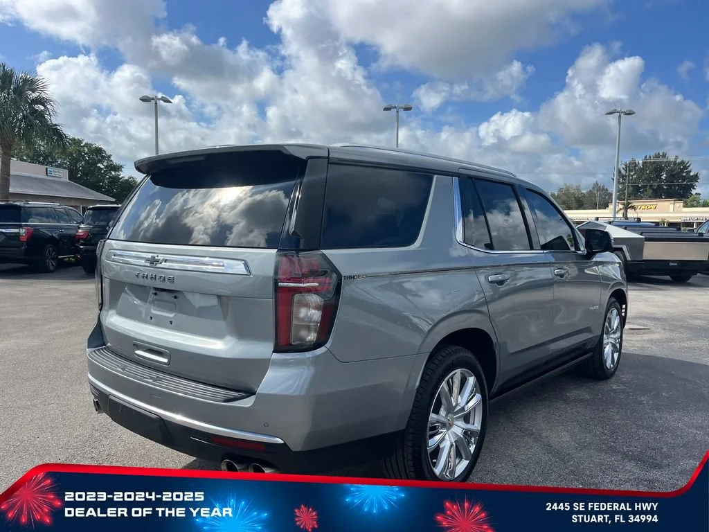 Used 2024 Sterling Gray Metallic Chevrolet High Country image 5