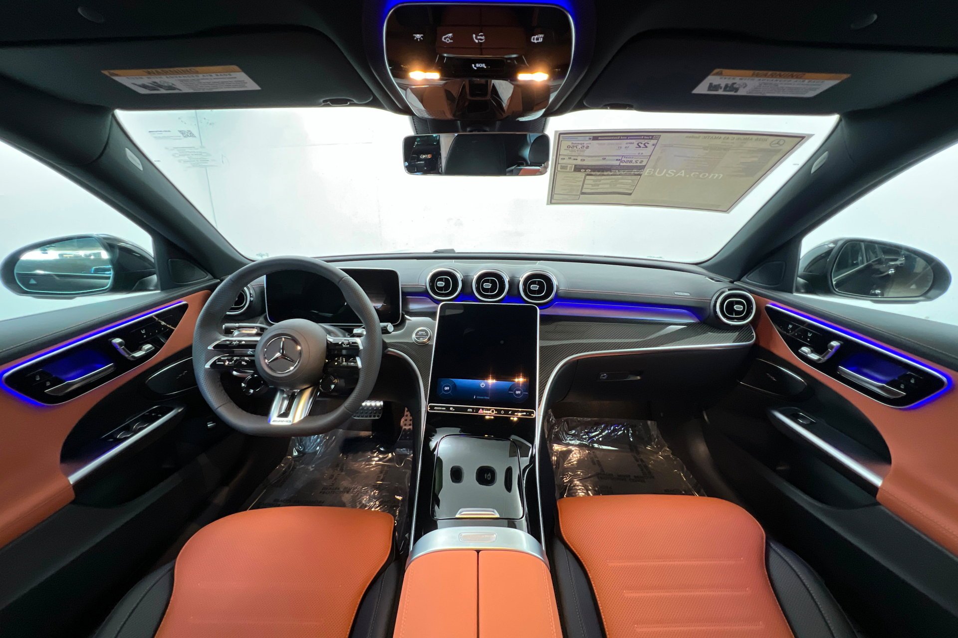 New 2026 Obsidian Black Metallic Mercedes-Benz AMG® C 43 4MATIC® AWD Sedan image 34