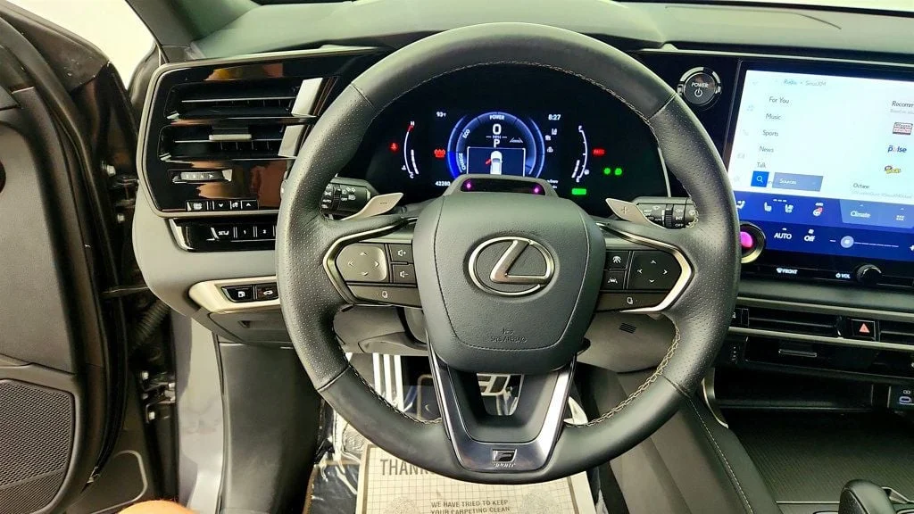 Used 2024 Cloudburst Gray Lexus RX 500h F SPORT Performance AWD w/ Mark Levinson & Pano Roof image 14