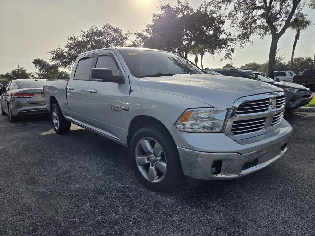 Used 2017 Bright Silver Metallic Clearcoat Ram Big Horn image 2
