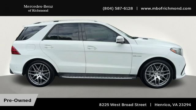 Used 2017 White Mercedes-Benz GLE 63 AMG® image 3