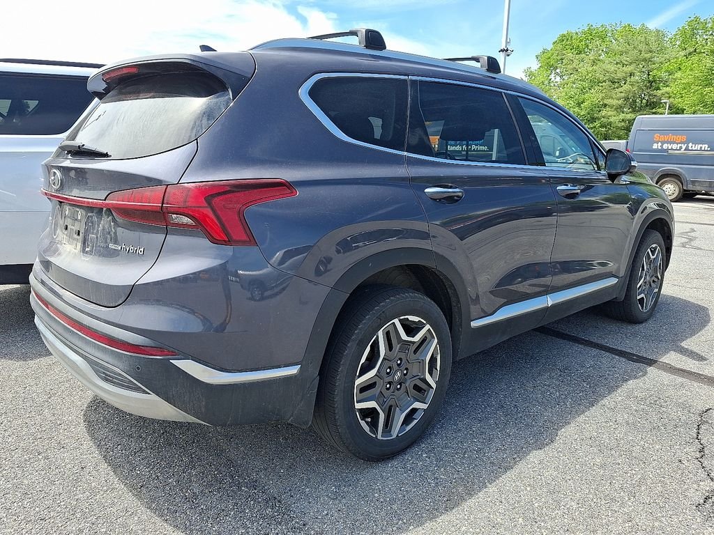 Used 2021 Blue Hyundai Limited image 6