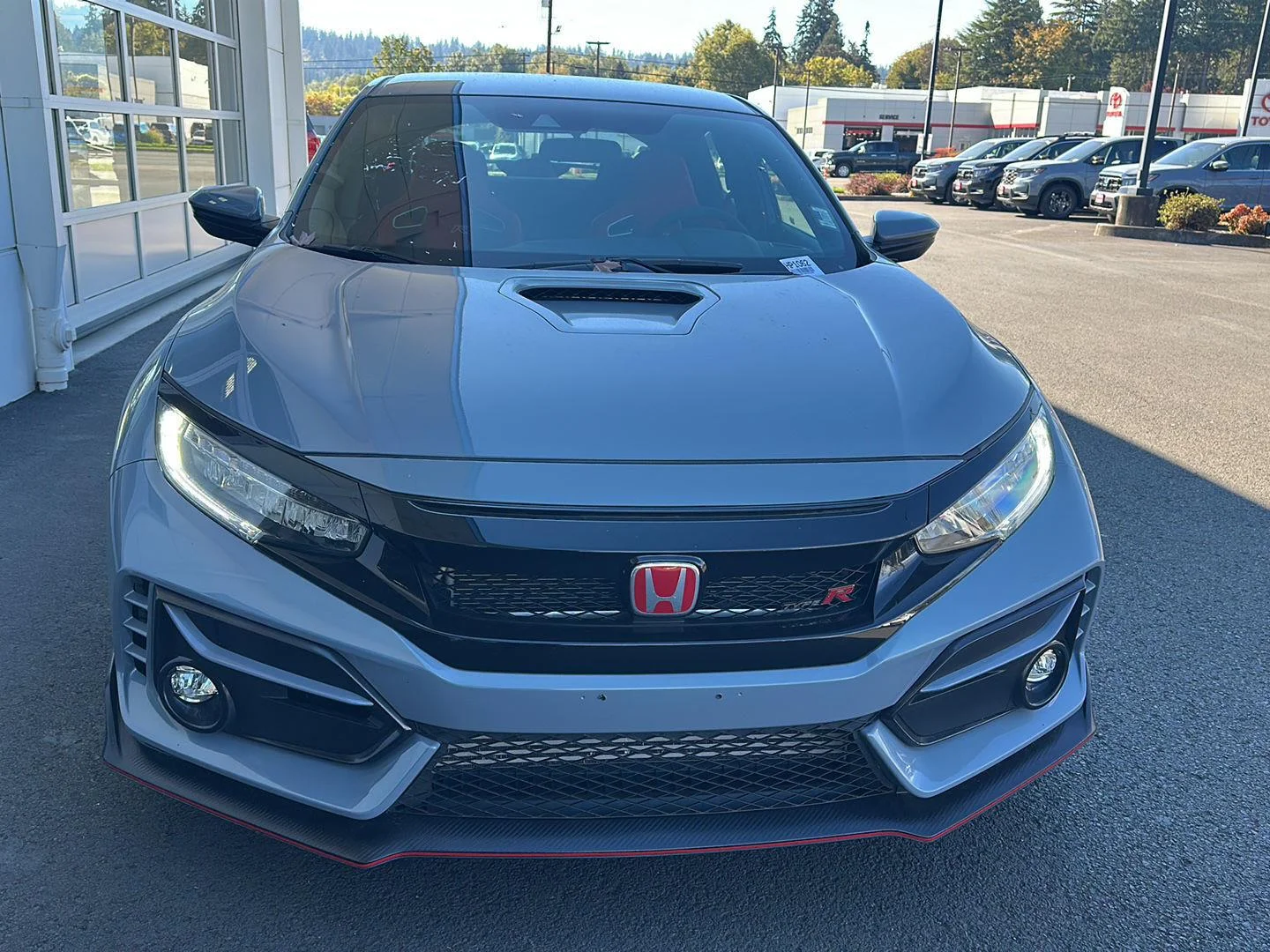 Used 2021 Sonic Gray Pearl Honda Type R Touring image 7