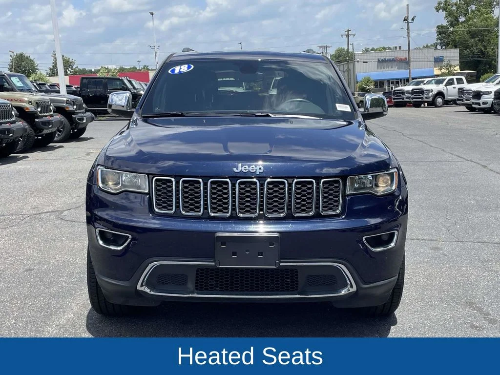 Used 2018 Blue Jeep Limited image 3