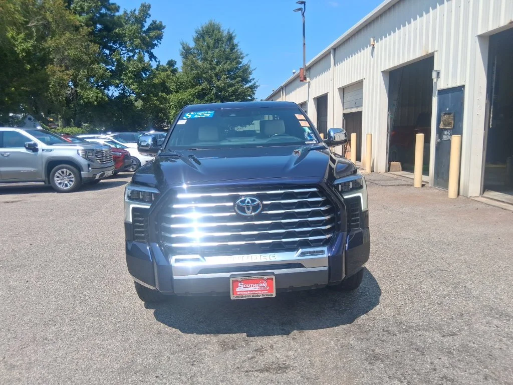 Used 2024 Black Toyota Capstone image 2