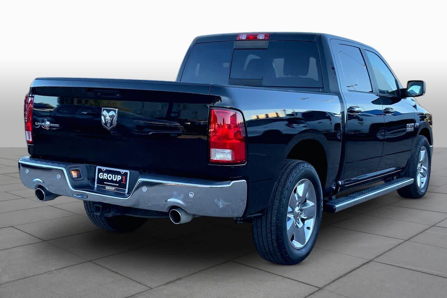 Used 2017 Black Forest Green Pearlcoat Ram Lone Star image 13