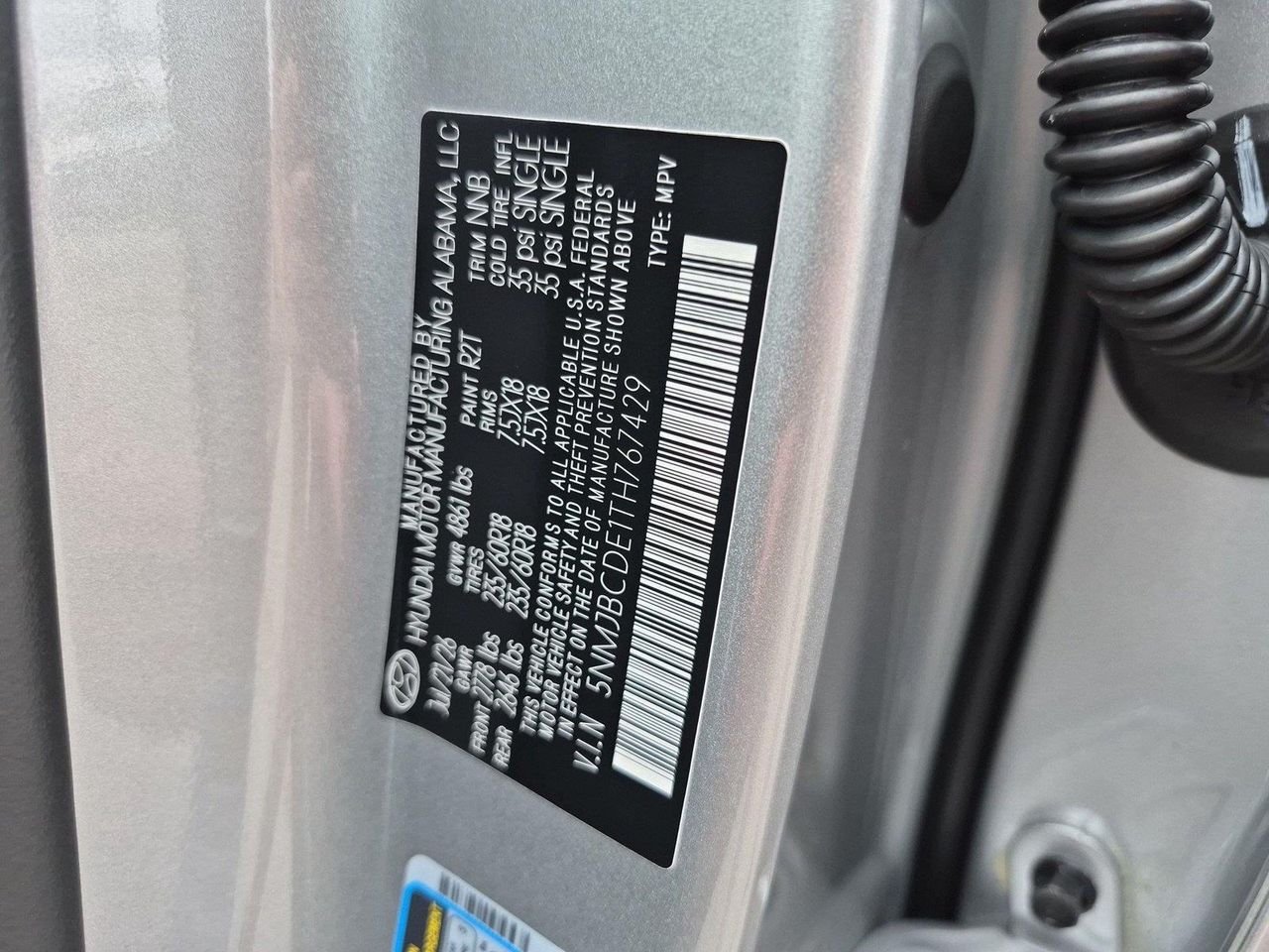 New 2026 Shimmering Silver Hyundai SEL AWD image 37