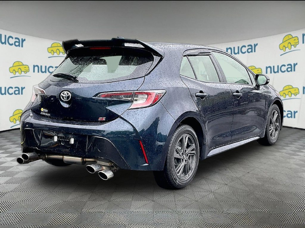 Used 2021 Blue Toyota SE image 6