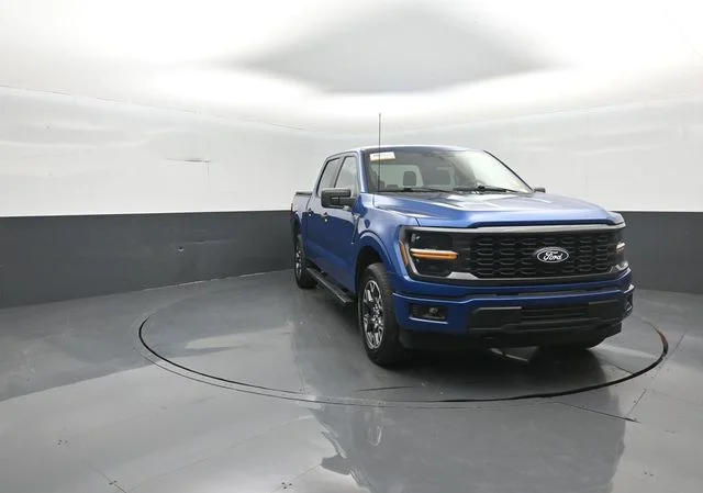 Certified Used 2024 Blue Metallic Ford STX image 3