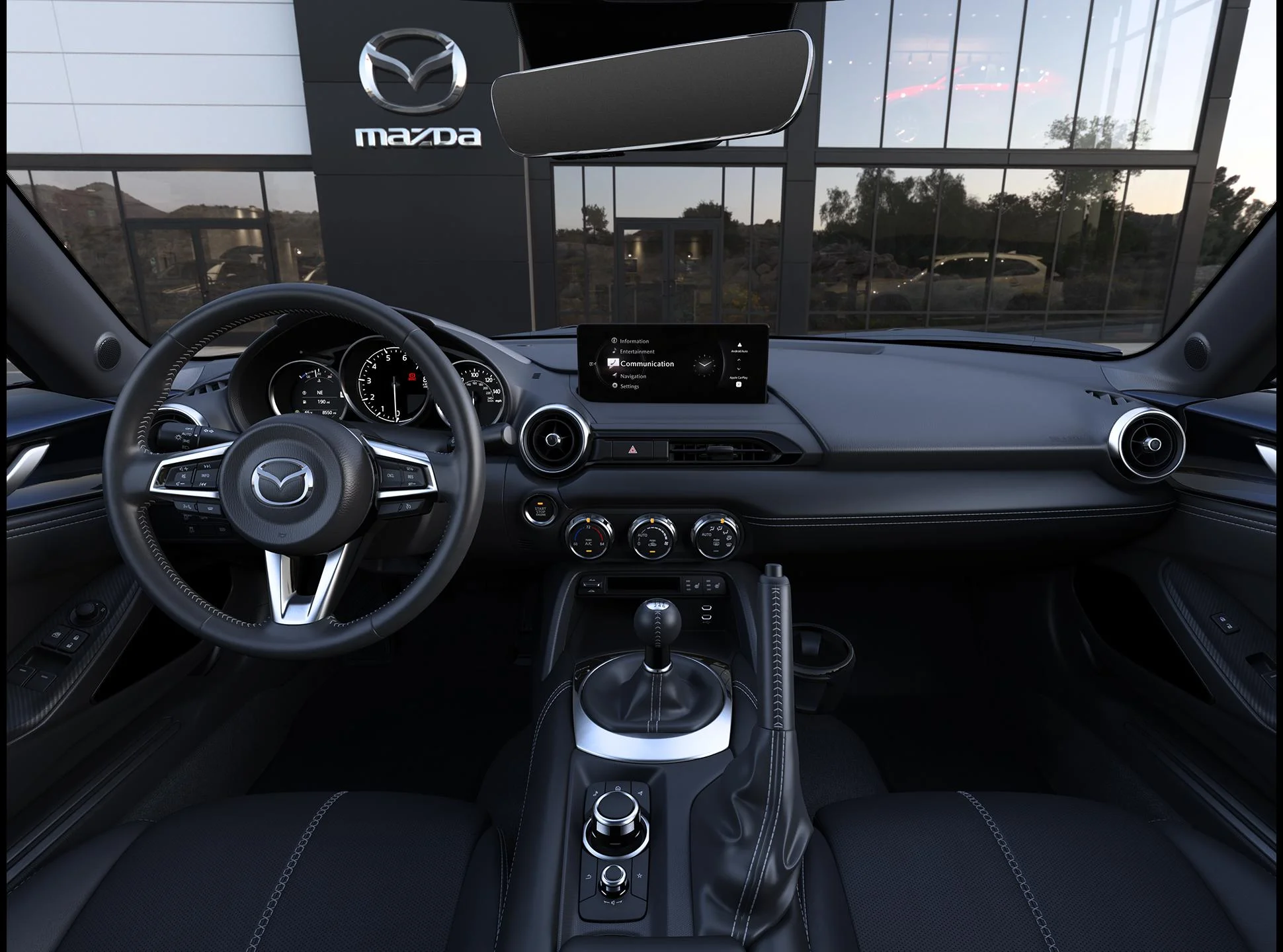 New 2026 Deep Crystal Blue Mica Mazda Grand Touring image 2