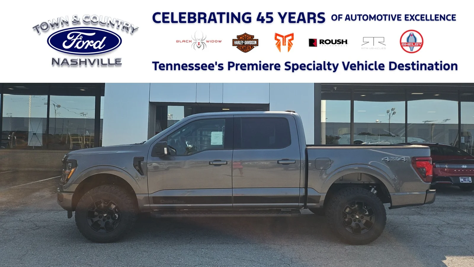 New 2026 Carbonized Gray Metallic Ford XLT 4WD w/Dark Trail Pkg image 1