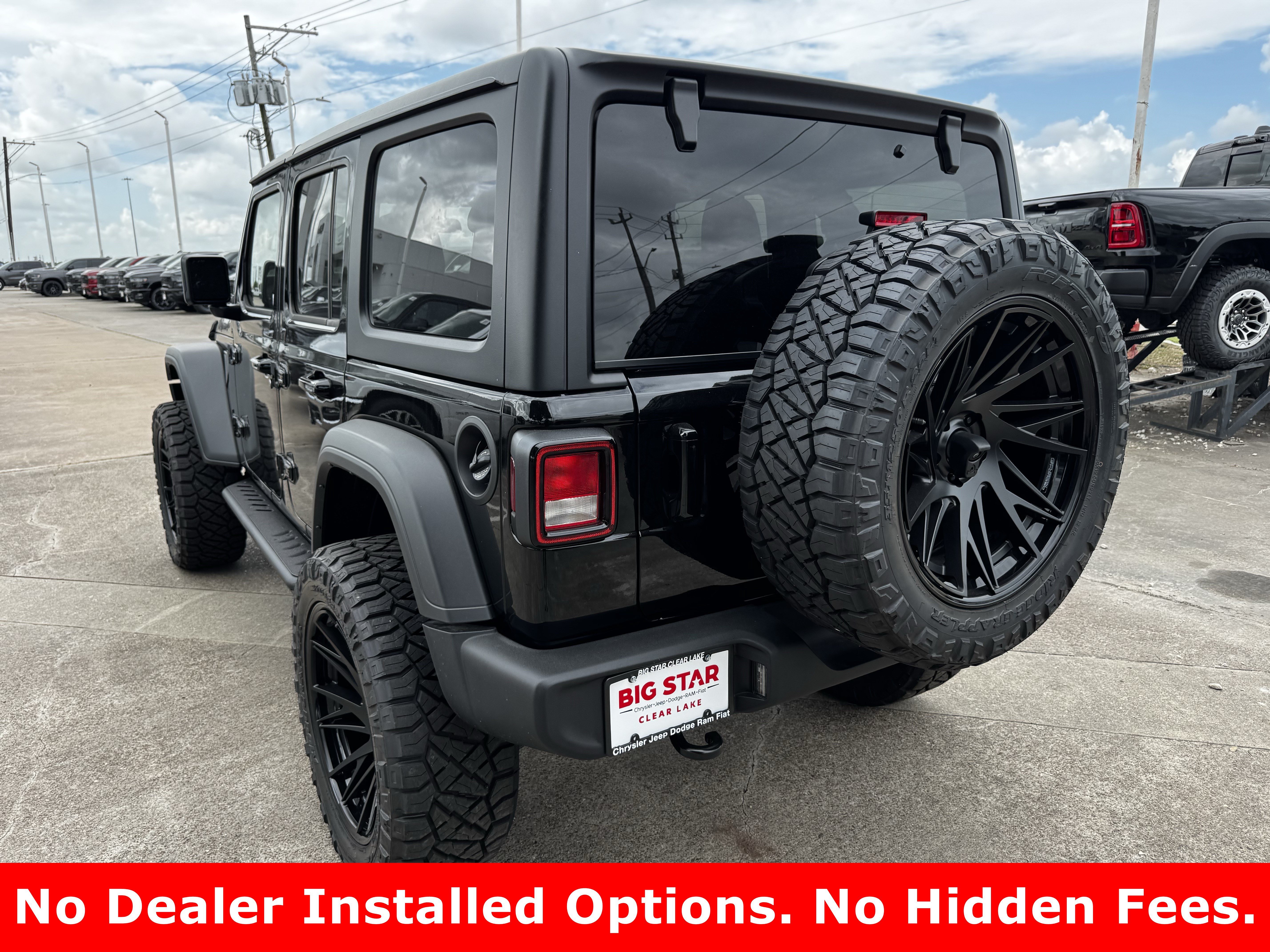 New 2026 Black Clear-Coat Exterior Paint Jeep Sport S image 5