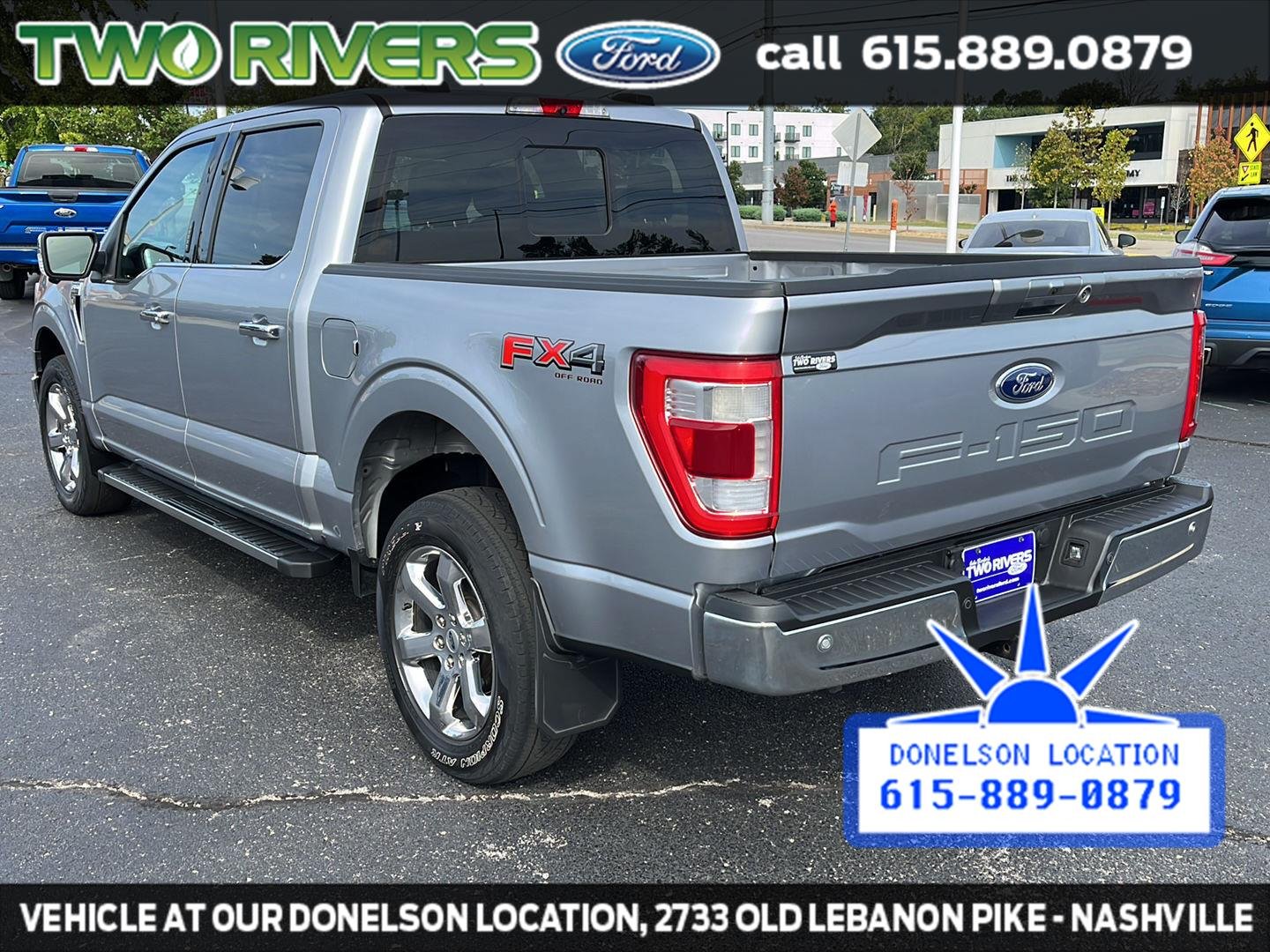 Used 2021 Iconic Silver Ford LARIAT image 10