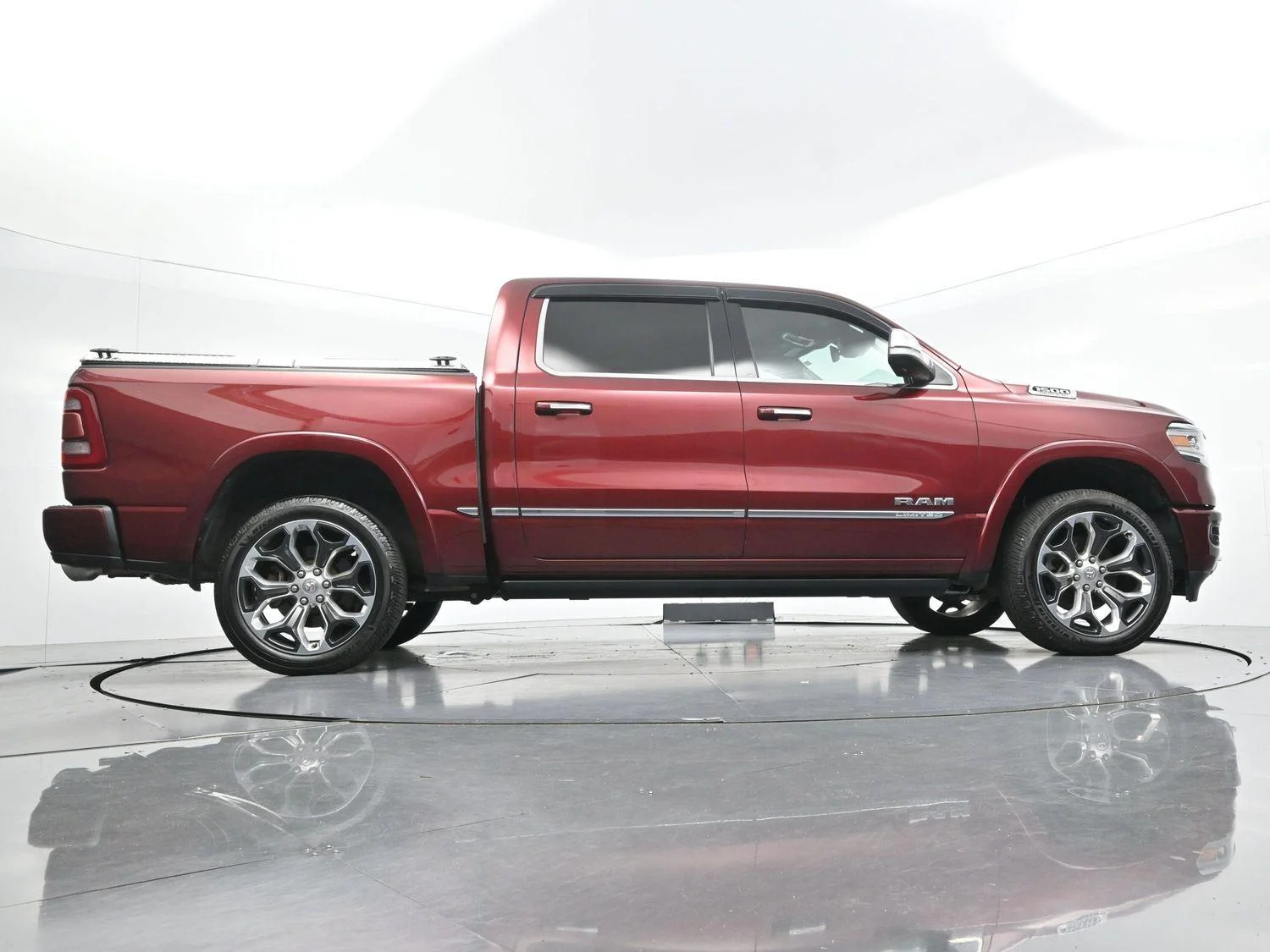 Used 2020 Delmonico Red Pearlcoat Ram Limited image 54