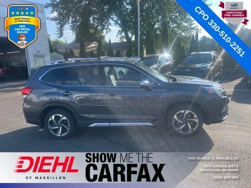 Used 2024 Gray Subaru Touring image 2