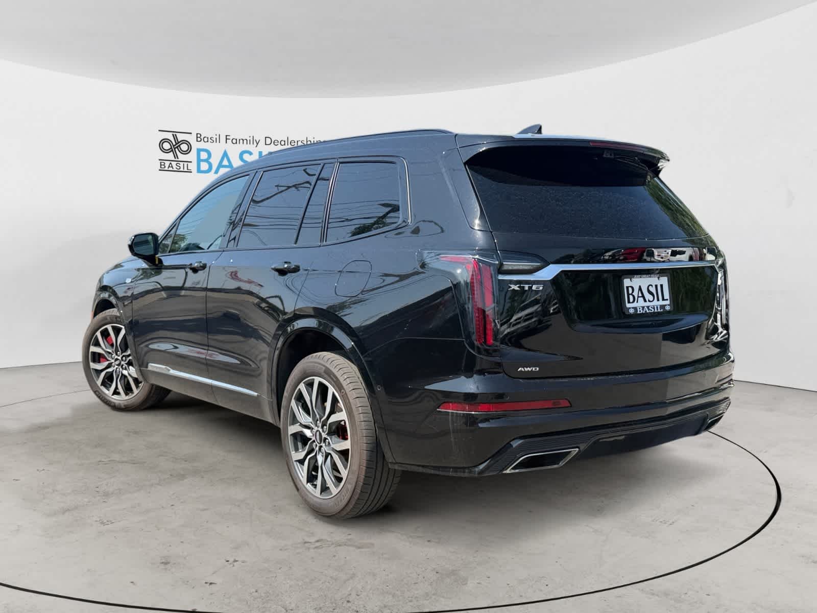 Used 2023 Stellar Black Metallic Cadillac AWD Sport image 3