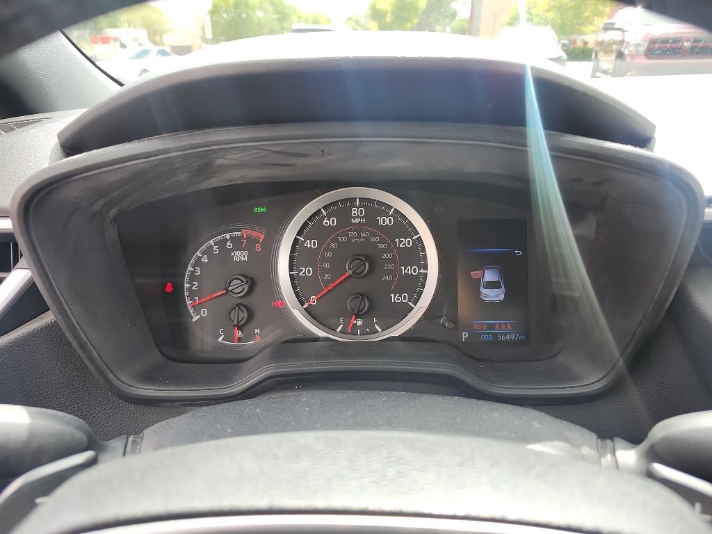 Used 2020 Celestite Toyota SE image 24