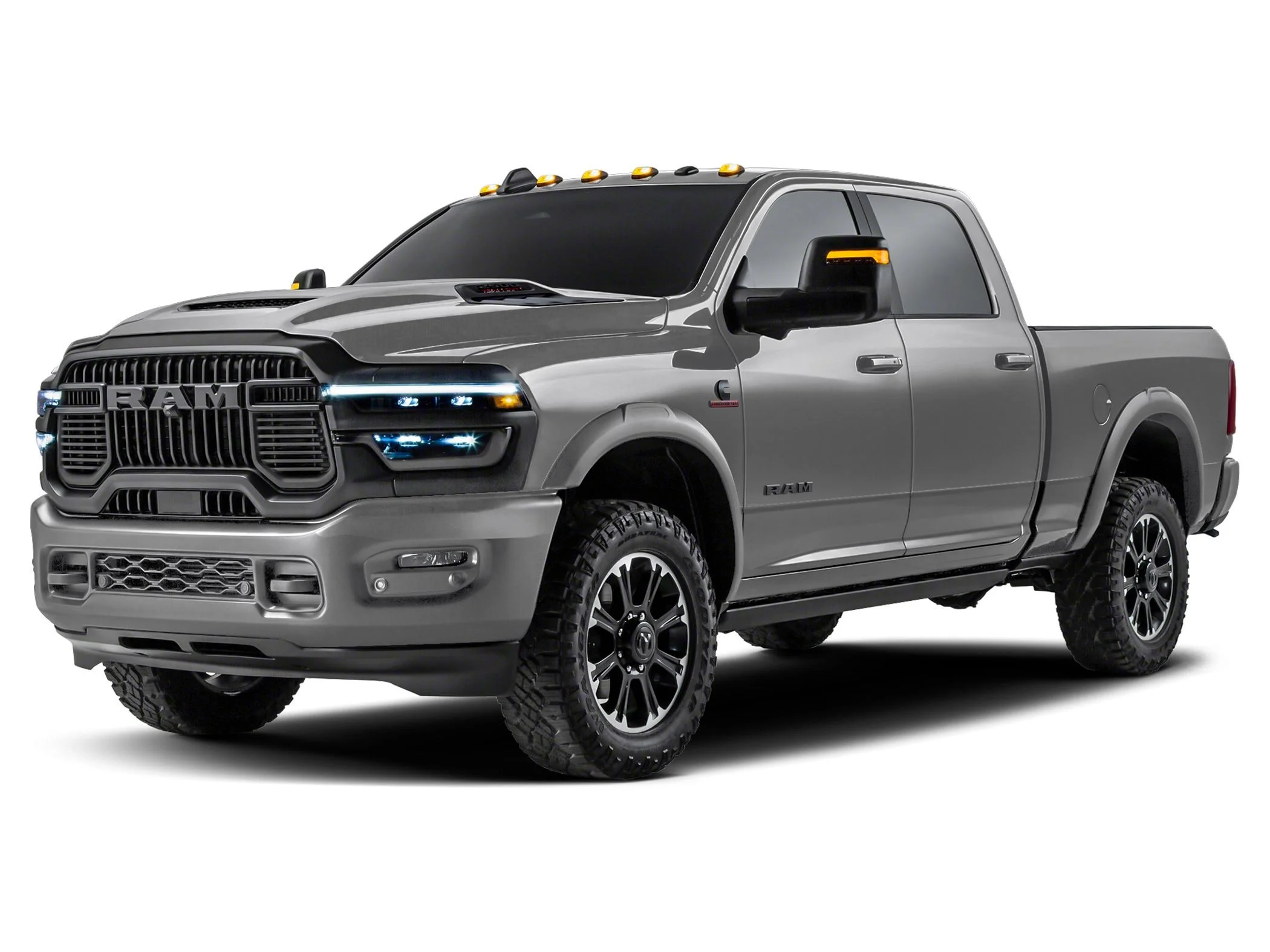 New 2026 Ceramic Gray Ram REBEL CREW CAB 4X4 6
