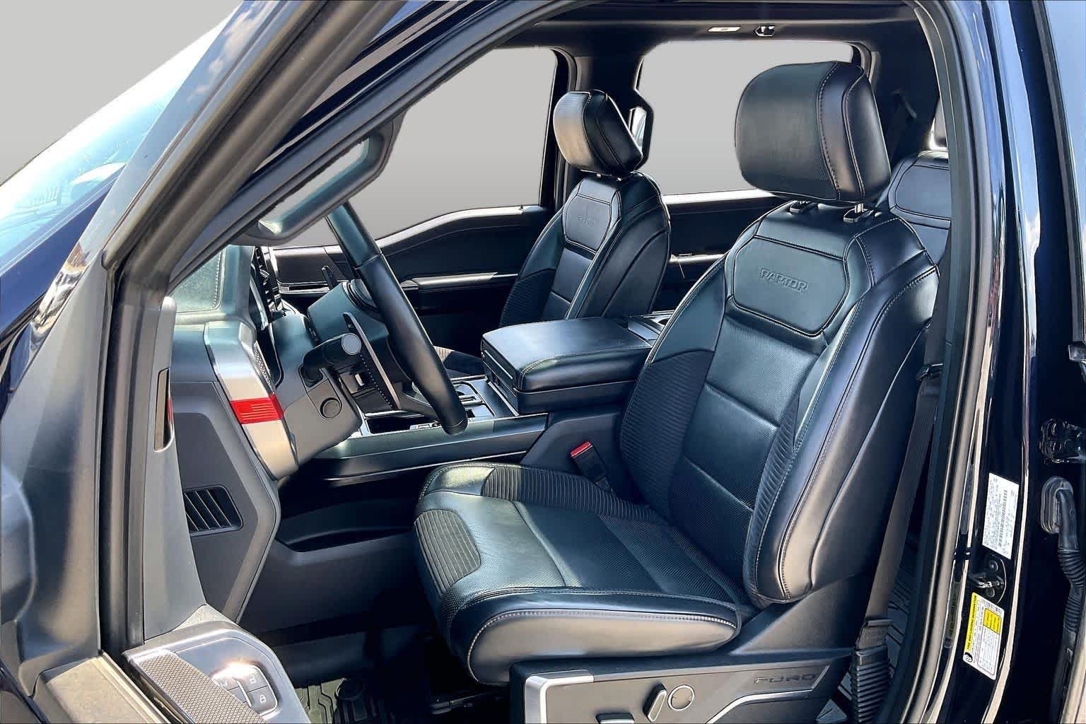 Used 2022 Antimatter Blue Ford Raptor image 8