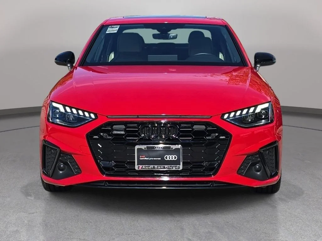 Used 2024 Red Audi 45 S line Premium Plus image 3
