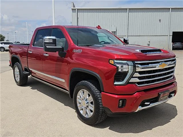 Used 2024 Radiant Red Tintcoat Chevrolet High Country 4x4 Crew Cab 8 ft. box 172 in. WB image 6