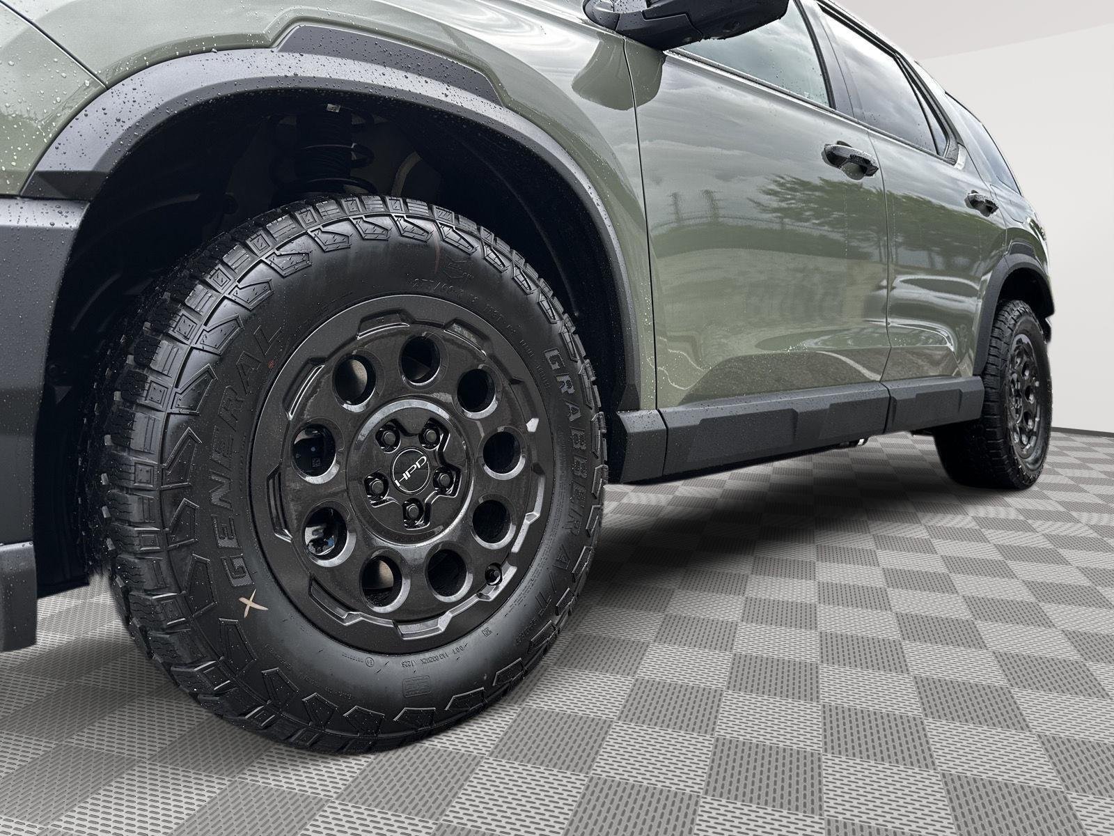 New 2026 Ash Green Metallic Honda TrailSport Elite Blackout image 6