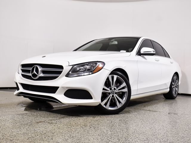 Used 2018 Mercedes-Benz C-Class Sedan C300 with VIN WDDWF4JB4JR395416 for sale in Watkinsville, GA