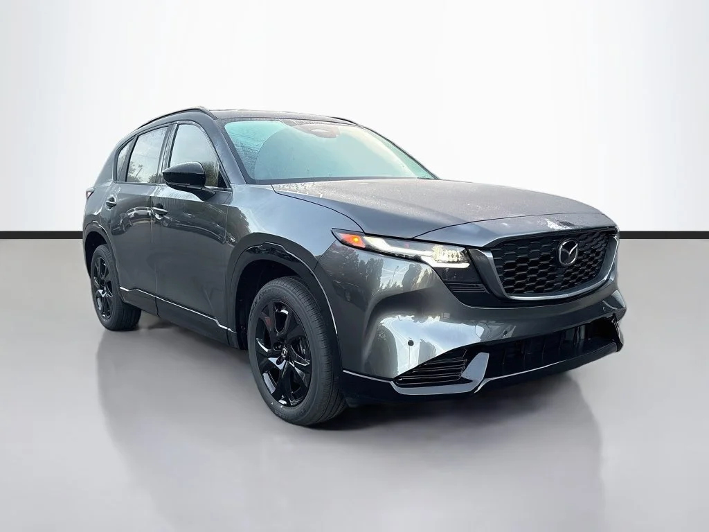 New 2026 Machine Gray Metallic Mazda 2.5 S Premium AWD image 1