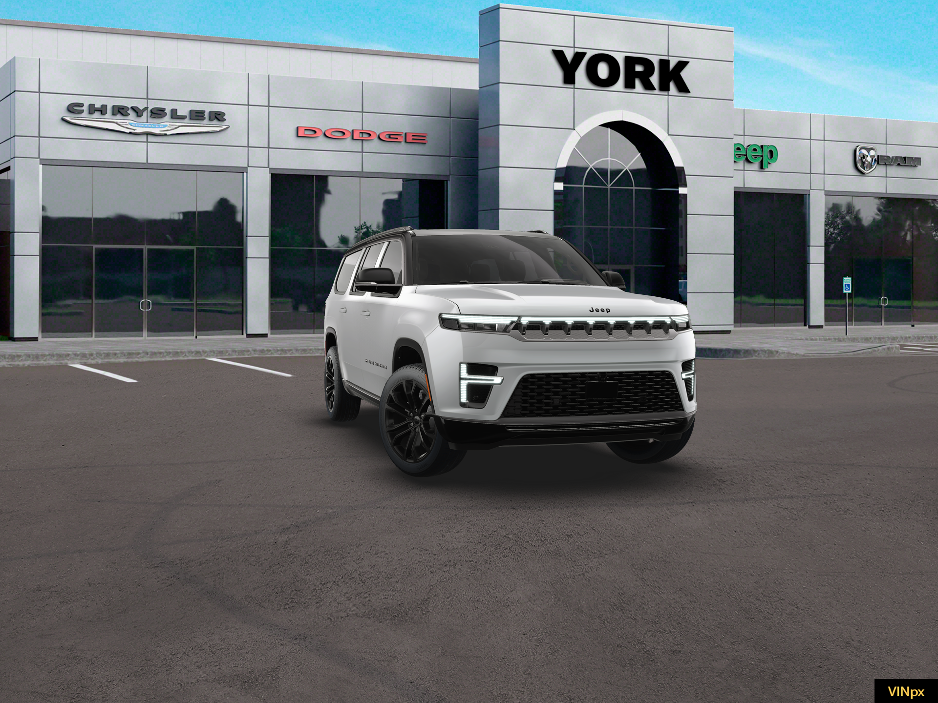 New 2026 Bright White Clearcoat Jeep Summit Reserve image 16