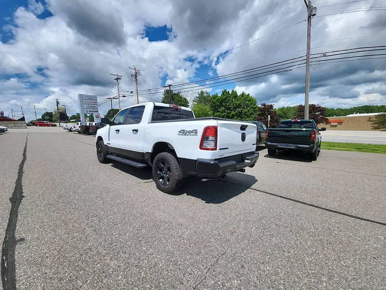 Used 2023 Bright White Clearcoat Ram Big Horn image 6