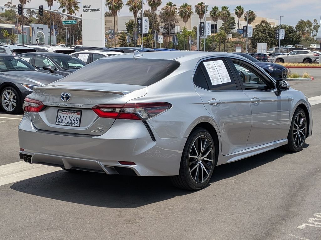 Used 2021 Silver Toyota SE image 6