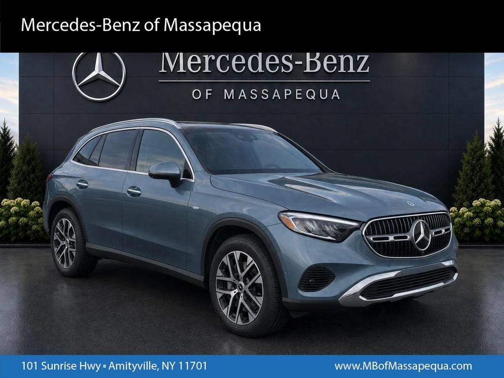 Certified Used 2025 Gray Mercedes-Benz GLC 350e image 1