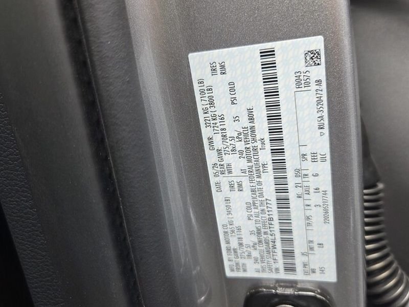 New 2026 Iconic Silver Metallic Ford XLT image 7