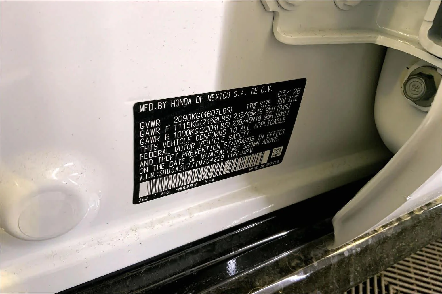 New 2026 Platinum White Pearl Acura With A-Spec Advance Package image 13