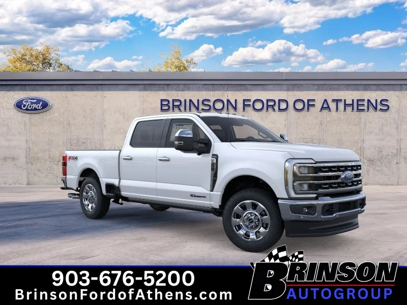 New 2026 Star White Metallic Tri-Coat Ford F-250® Lariat® image 7