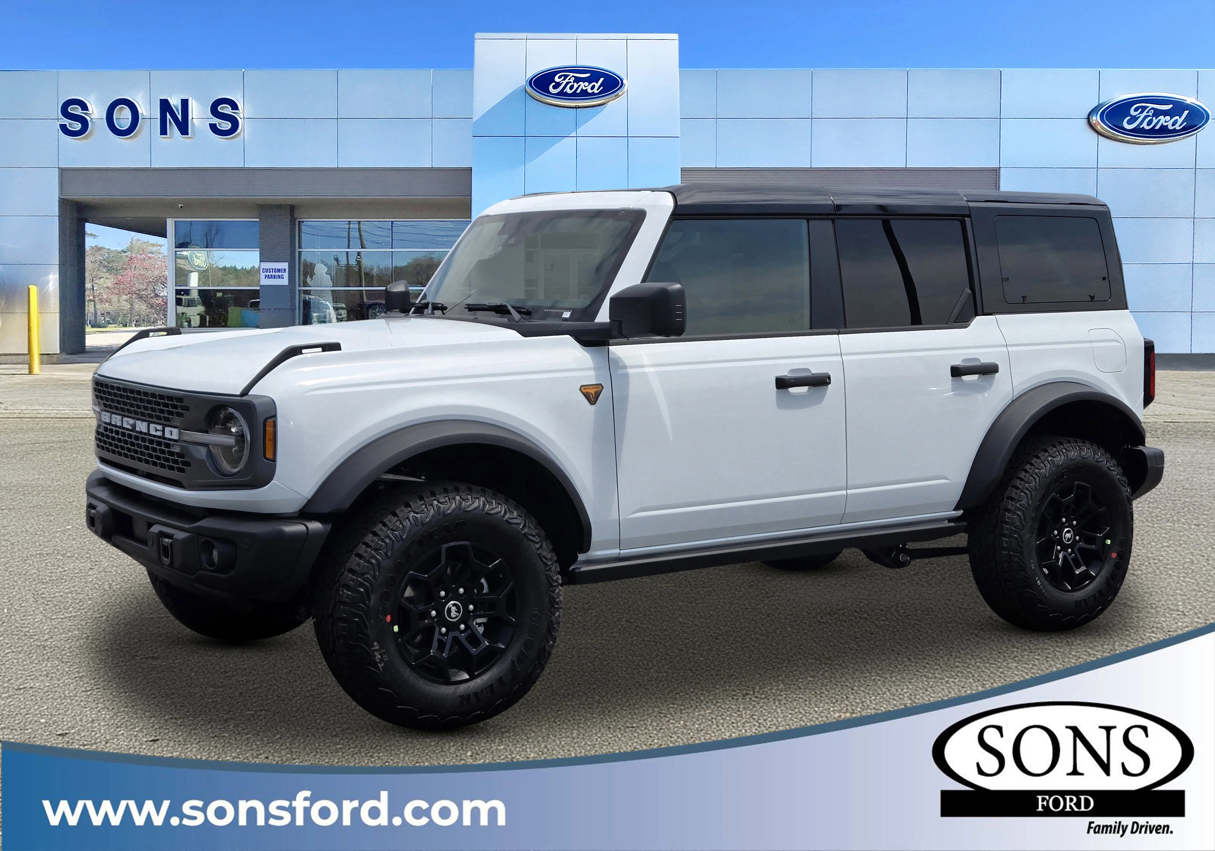 New 2026 Oxford White FORD Badlands image 1