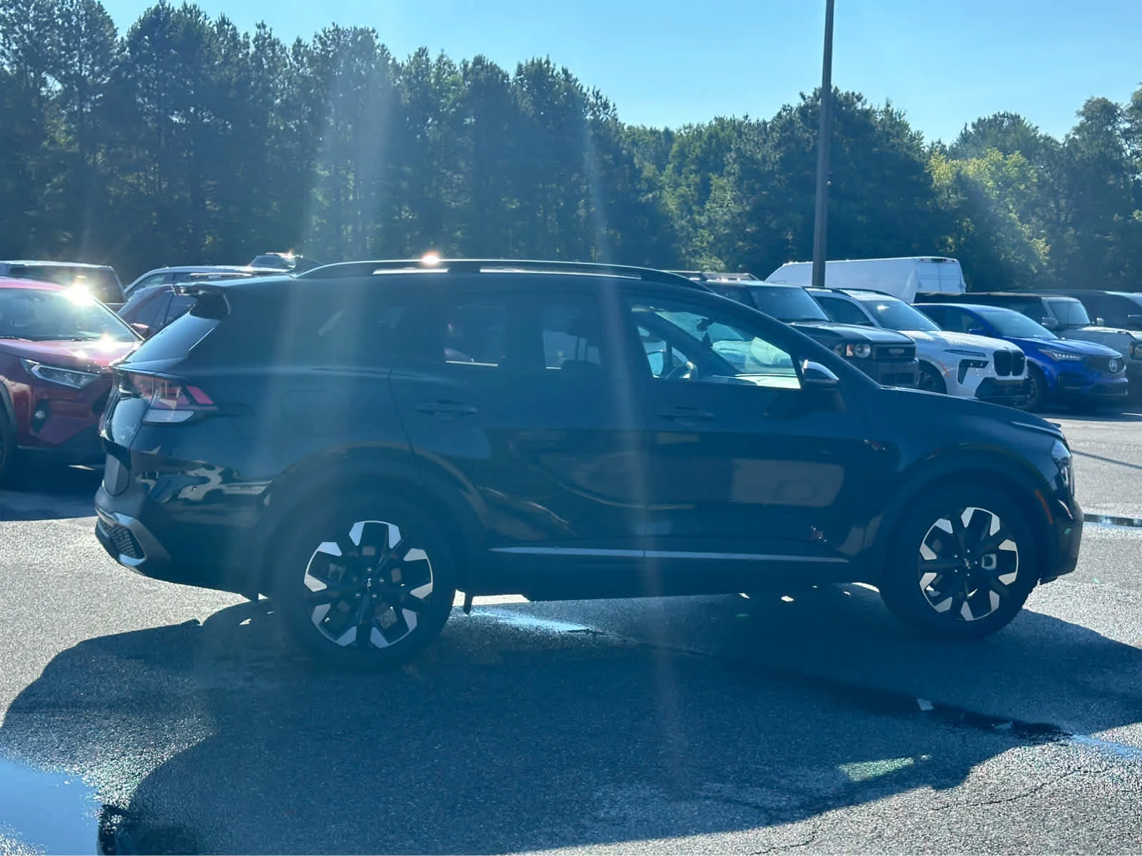 Used 2023 Fusion Black Kia X-Line Prestige image 7