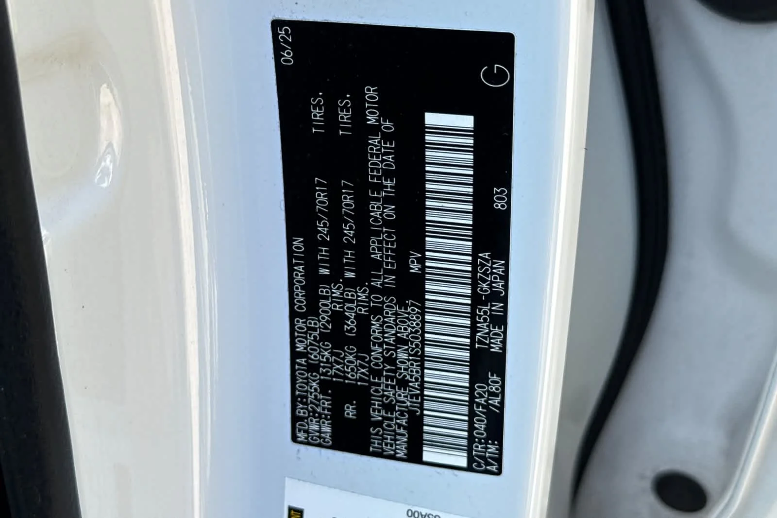 Certified Used 2025 White Toyota SR5 image 28