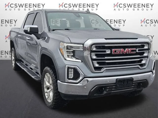 Used 2021 Satin Steel Metallic GMC SLT image 7