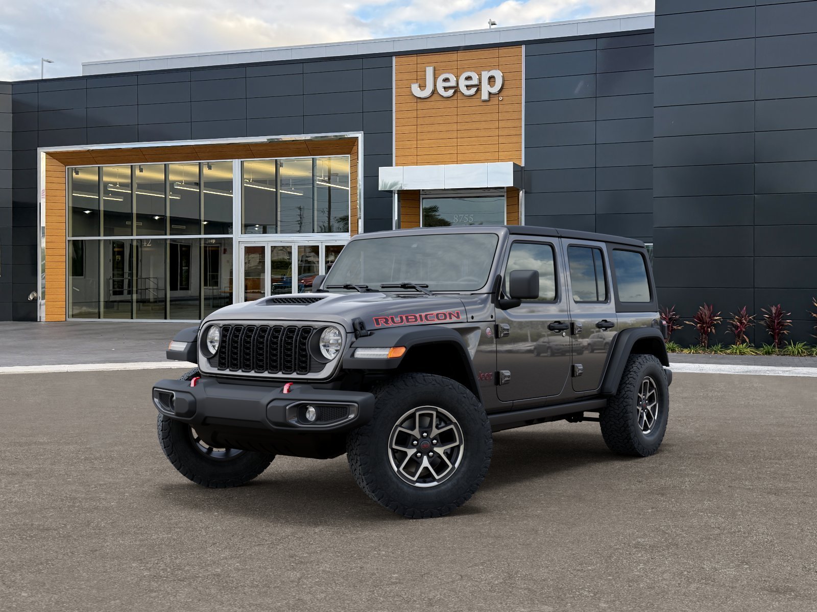 New 2026 Granite Crystal Metallic Clear-Coat Exterior Paint Jeep Rubicon image 31