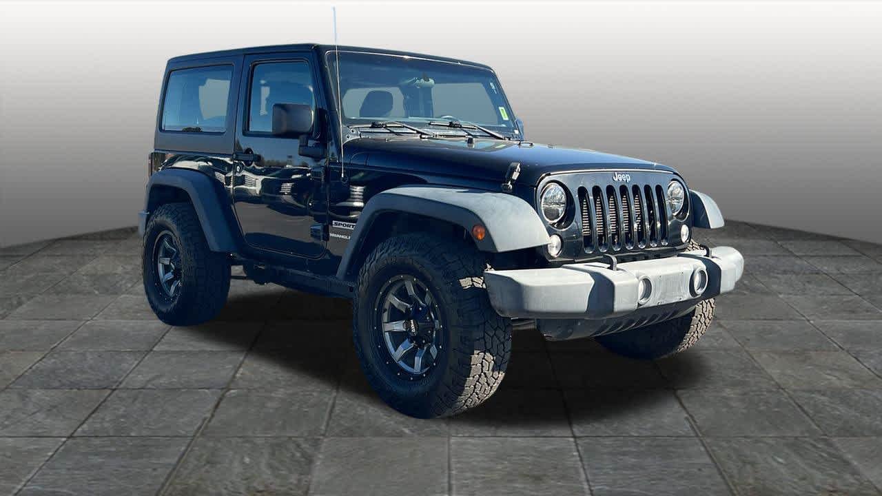 Used 2018 Black Clearcoat Jeep Sport S image 3