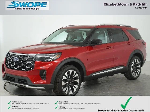 New 2026 Rapid Red Metallic Tinted Clearcoat Ford Platinum™ image 45