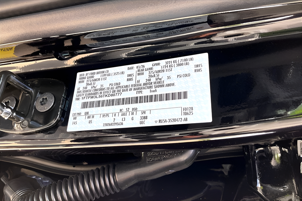 New 2026 Black Ford XLT image 18