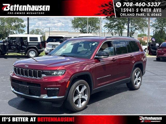 Certified Used 2023 Red Jeep Limited image 1