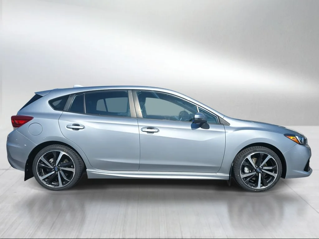 Used 2021 Ice Silver Metallic Subaru Sport image 2