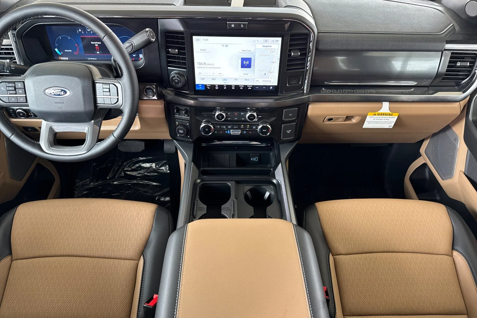 New 2026 Star White Metallic Tri-Coat Ford F-250® Lariat® image 16